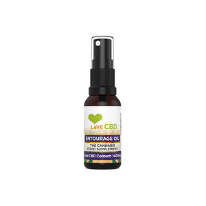 Love CBD 1400mg Entourage CBD Oil Spray - 20ml