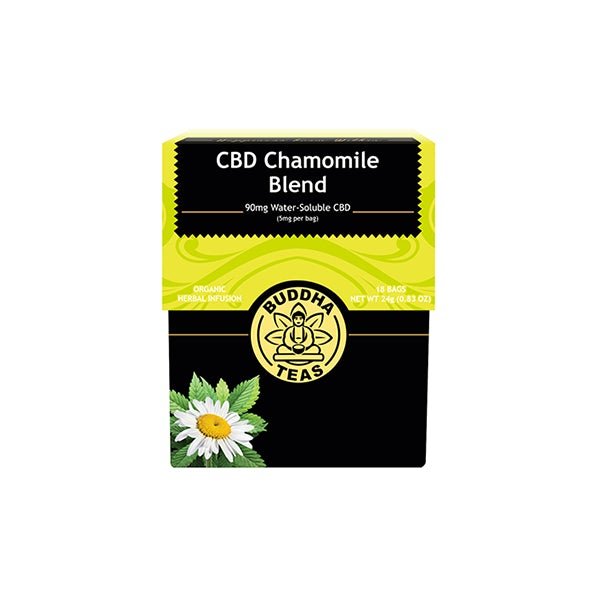 Buddha Teas 5mg CBD Tea Bags - Chamomile Blend - PURE ROOTS