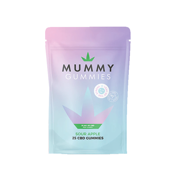 Canax 625mg CBD Mummy Gummies - Sour Apple - PURE ROOTS