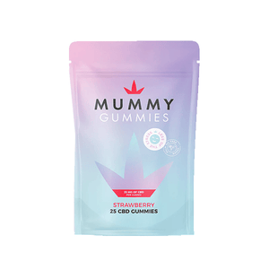 Canax 625mg CBD Mummy Gummies - Strawberry - PURE ROOTS