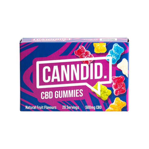 Canndid 500mg CBD Gummies - 20 Pieces (BUY 1 GET 1 FREE) - PURE ROOTS