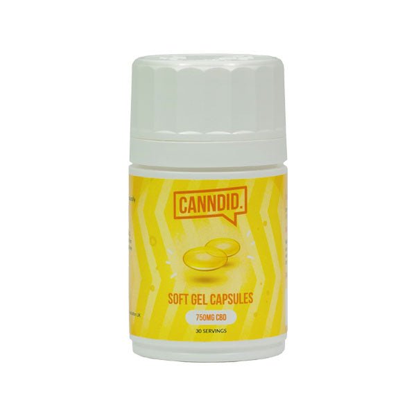 Canndid 750mg CBD Capsules - 30 Caps - PURE ROOTS