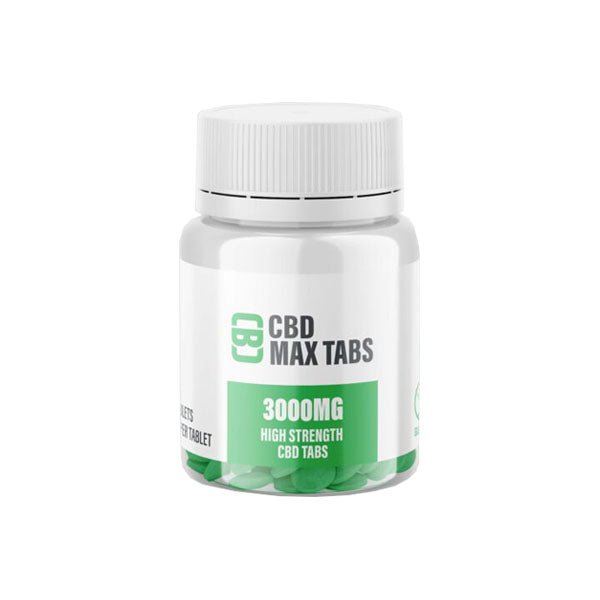 CBD Asylum 3000mg CBD Max Tablets - 100 Caps (BUY 1 GET 2 FREE) - PURE ROOTS